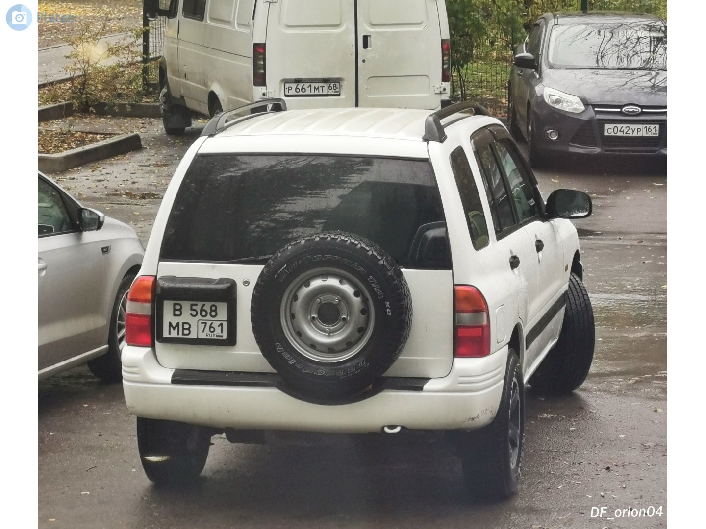 в 568 мв 761, Chevrolet Tracker 2nd gen SUV (FT/GT), 1998–2004