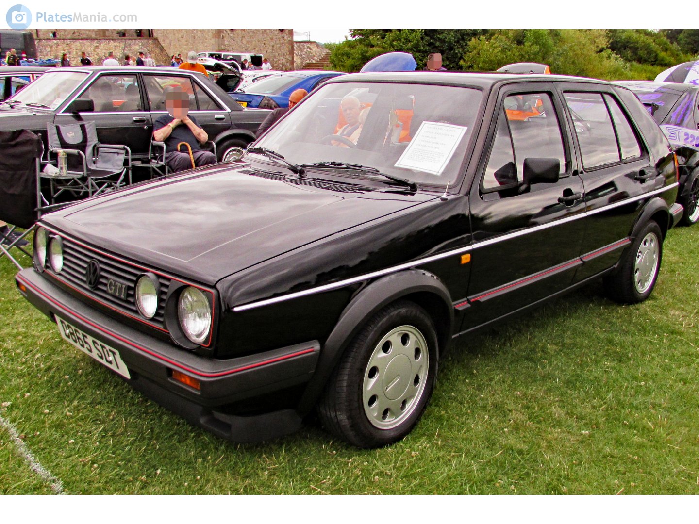 D865SDT, Volkswagen Golf 2nd gen 5-door Hatch (19/1G), 1983–1992