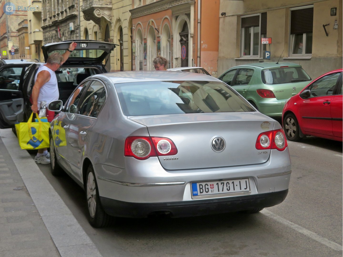 BG 1701-IJ, Volkswagen Passat 6th gen Sedan (B6; 3C), 2005–2010