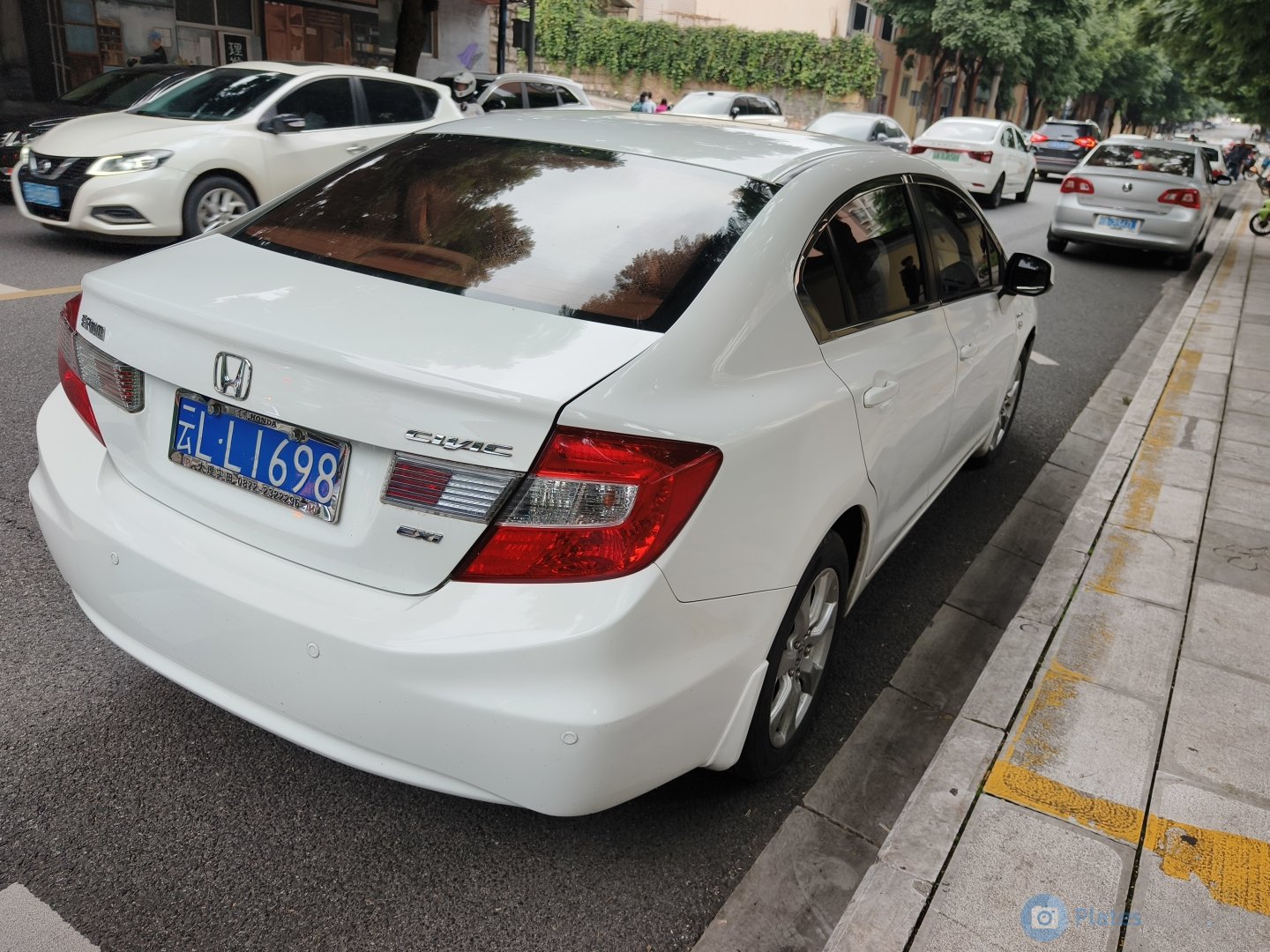 云L·L1698, Honda Civic 9th gen Sedan (FB), 2011–2016 (–2012 for NA-market)