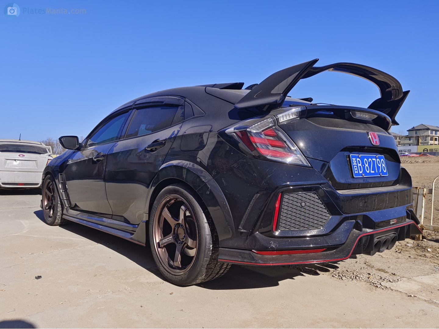 晋B·82798, Honda Civic 10th gen Hatch (FK), 2016–2022