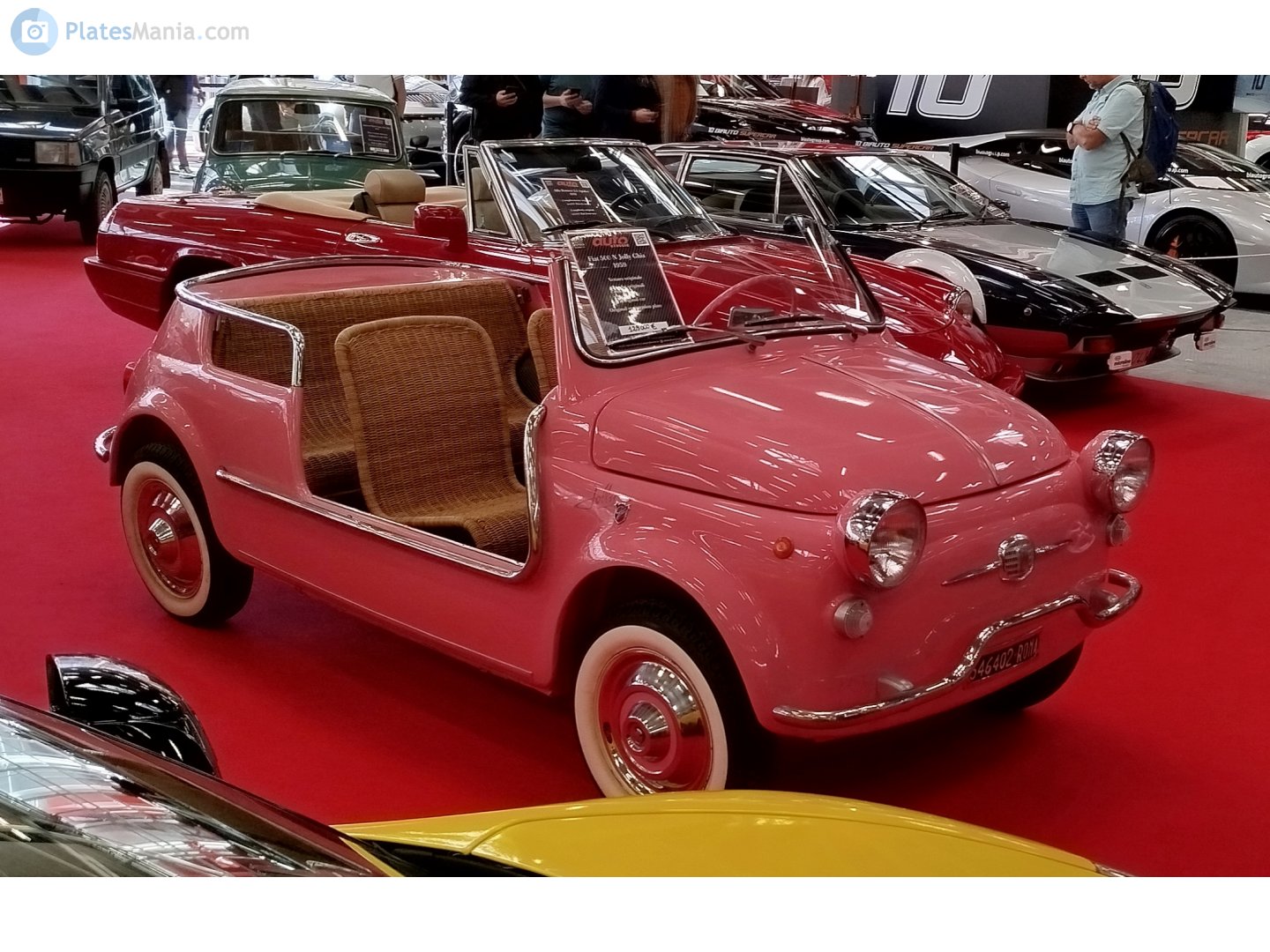Roma 646402, FIAT 500 1st gen 500/500D Jolly (110), 1958–1965