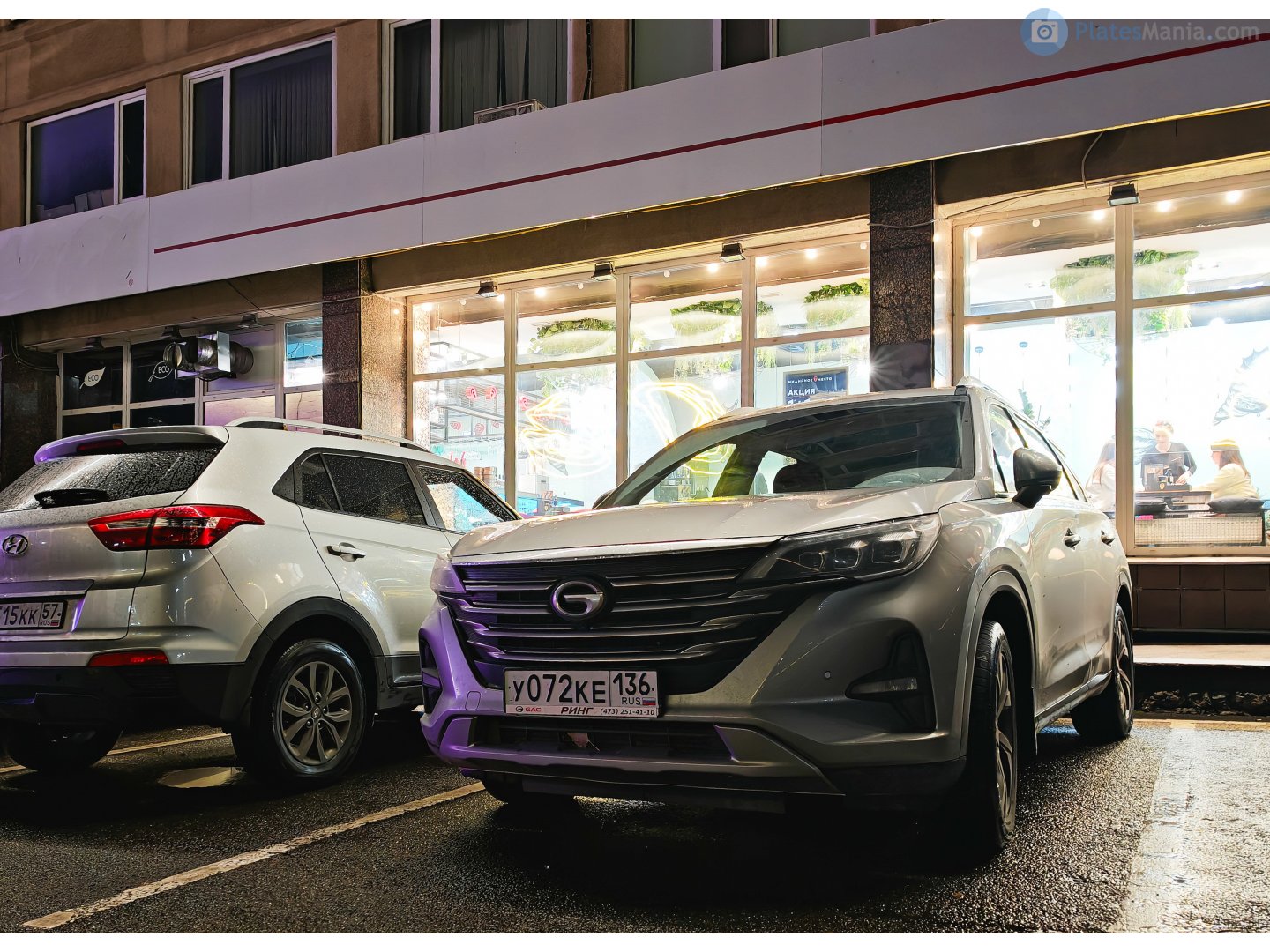 у 072 ке 136, GAC GS5 1st gen (A10), 2018–