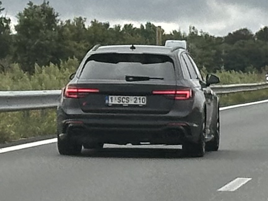 1-SCS-210, Audi RS4 4th gen (B9/8W5/8WD), 2017–2019