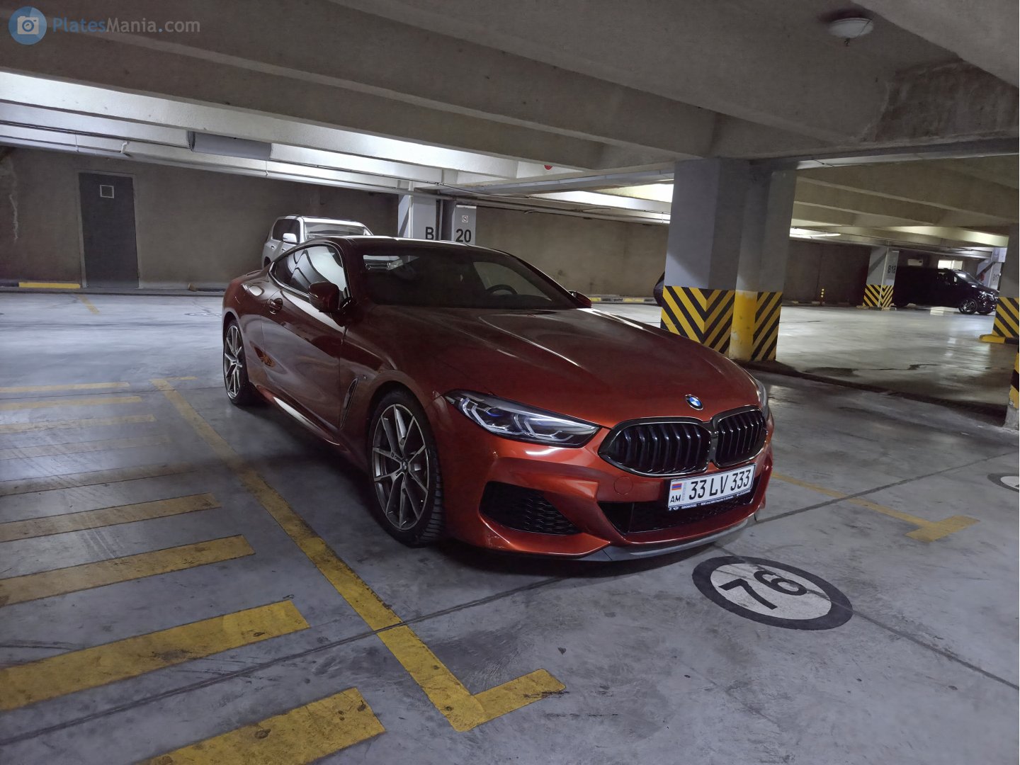 33 LV 333, BMW 8 Series 2nd gen Coupé (G15), 2018–