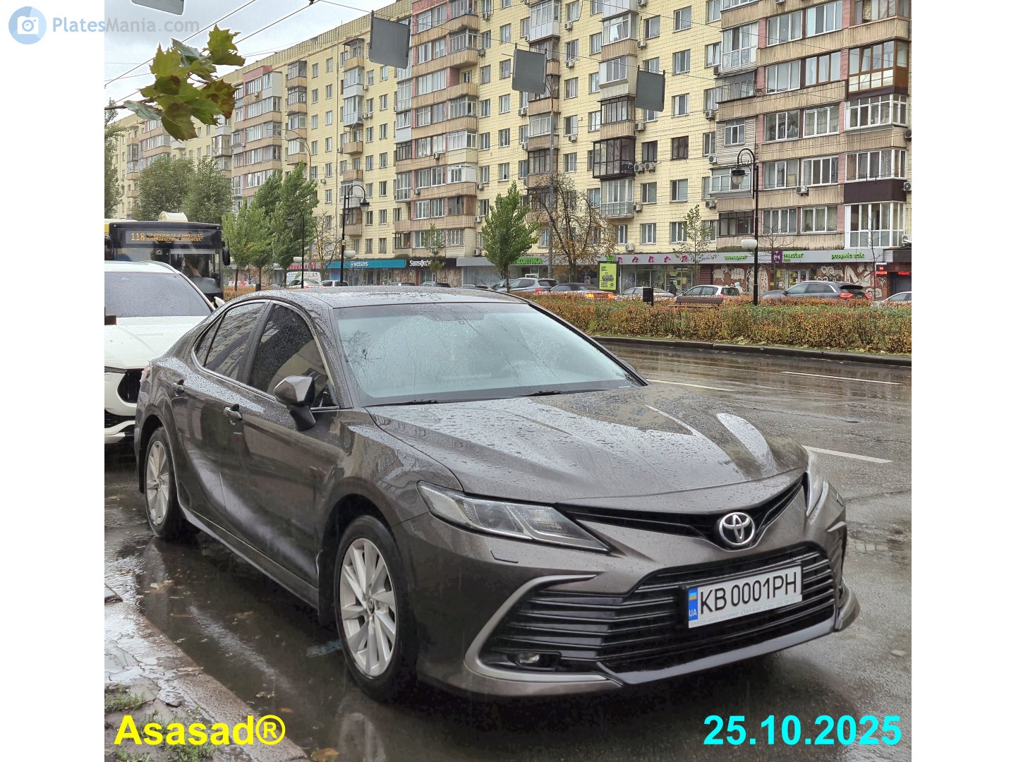 KB 0001 PH, Toyota Camry 8th gen (XV70), 2017–