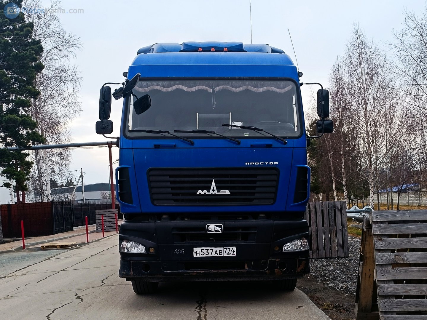 н 537 ав 774, MAZ 5440 1st gen, facelift, 2008–