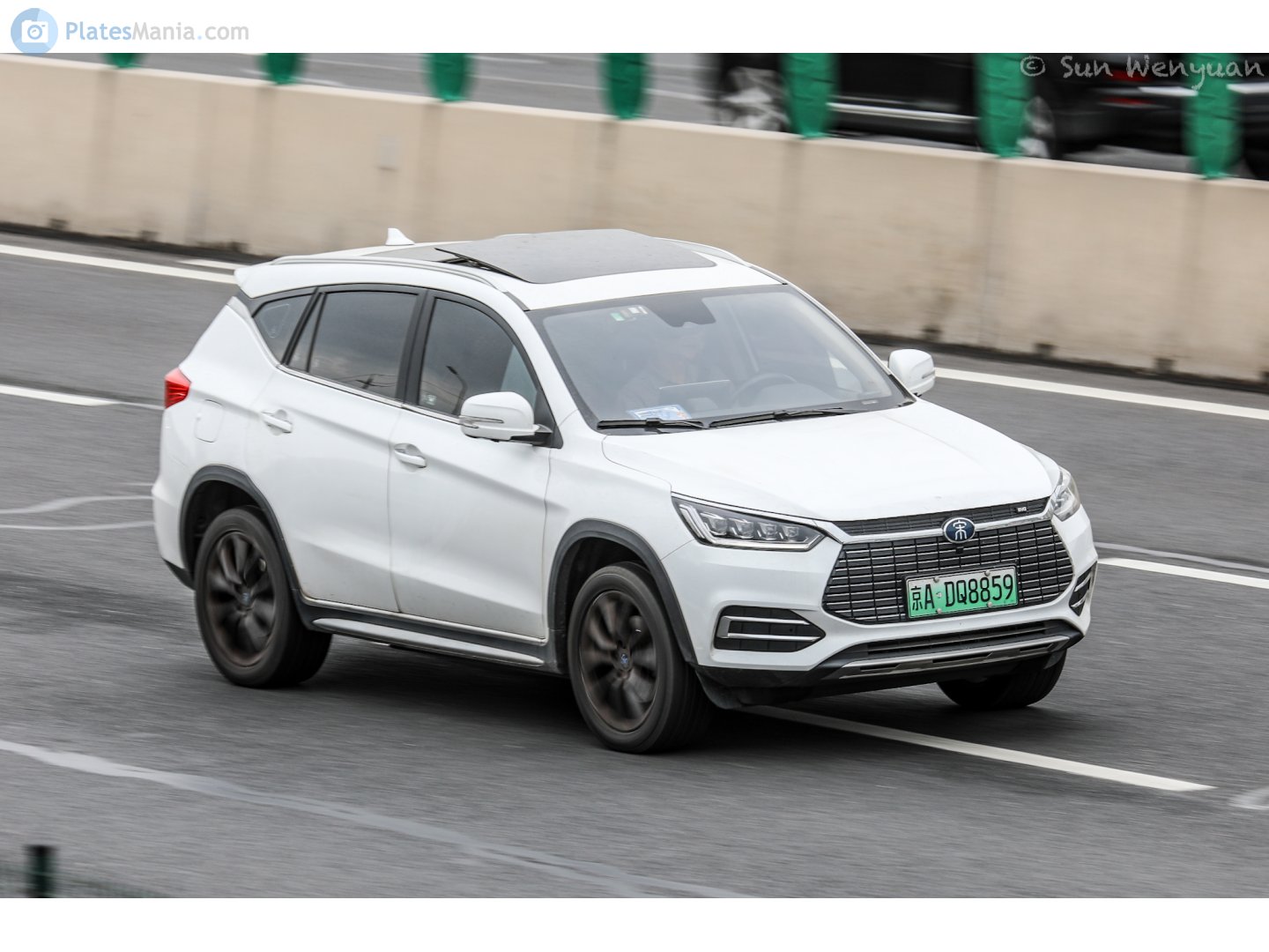 京A·DQ8859, BYD Song 1st gen EV SUV, facelift, 2018–2022