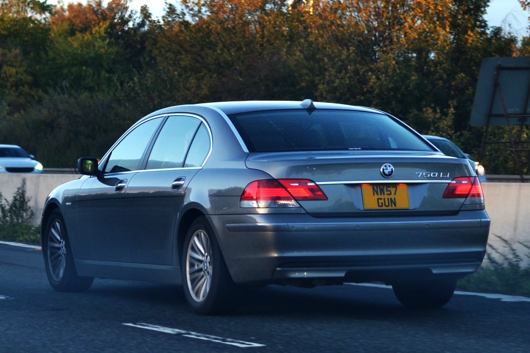 NW57GUN, BMW 7 Series 4th gen (E65–E68), facelift, 2005–2008