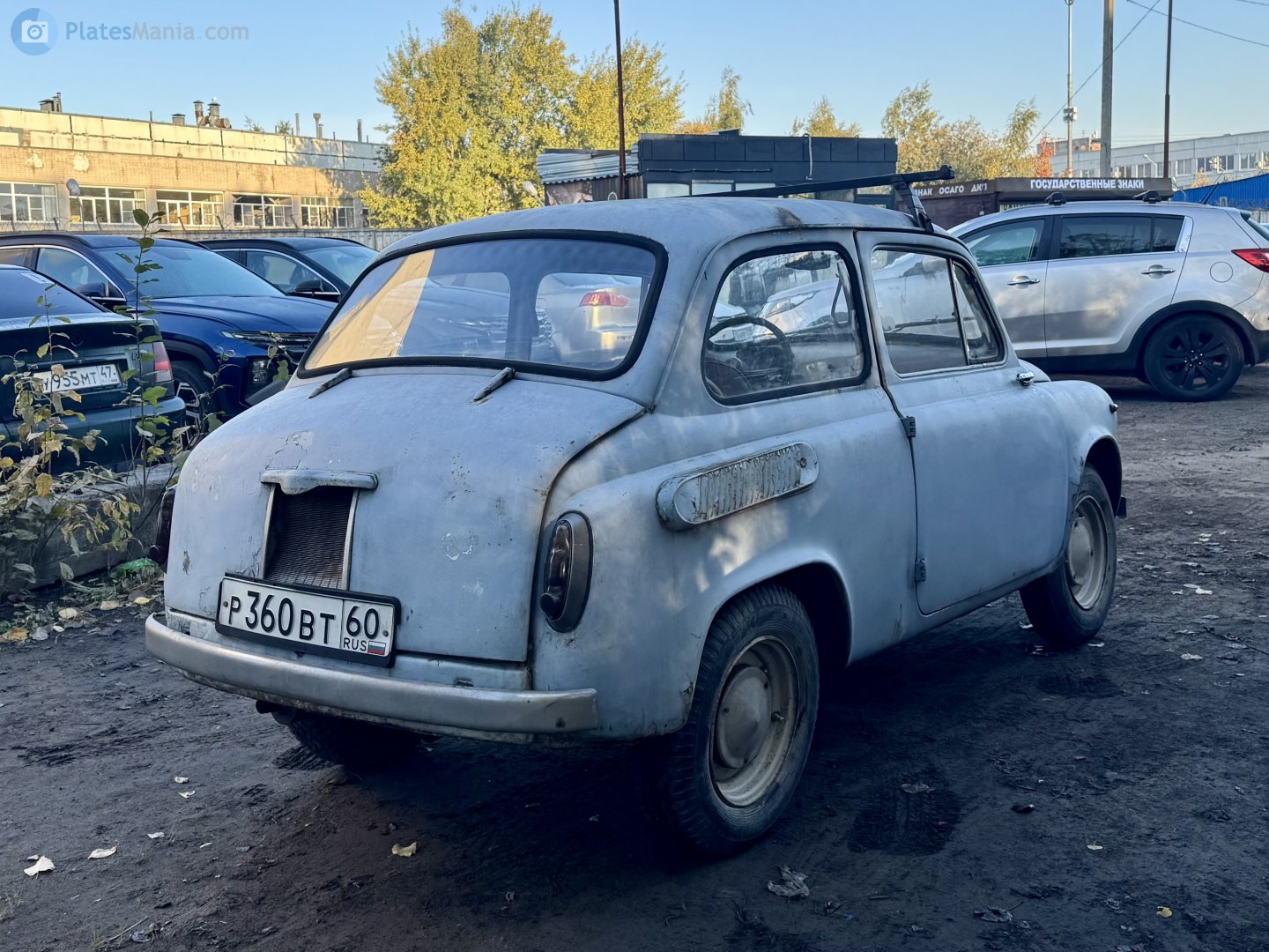 р 360 вт 60, ZAZ 965 965/965А Запорожец (Zaporozhets), 1959–1969