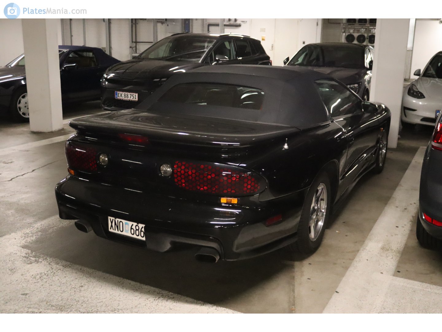 XNO 686, Pontiac Firebird 4th gen Convertible (67; F-body), facelift, 1997–2002