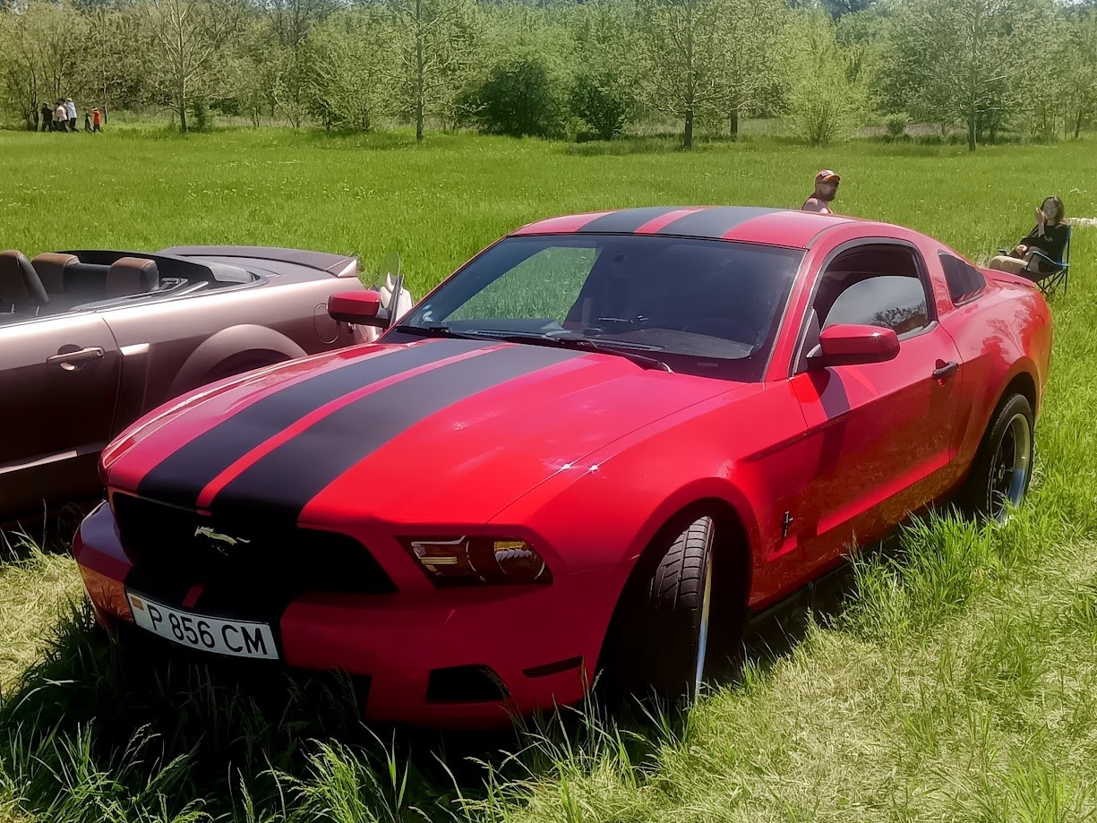 P 856 CM, Ford Mustang 5th gen 2-door Coupé (S197), 1st facelift, 2009–2012