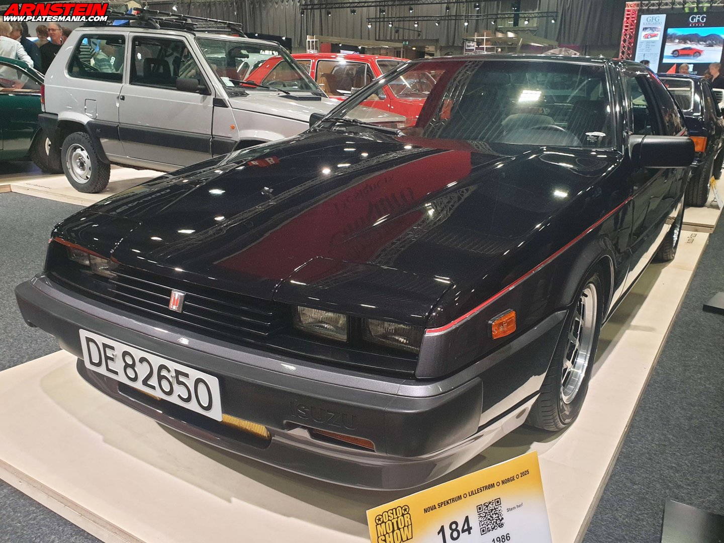 DE 82650, Isuzu Piazza 1st gen (JR120/130), 1980–1990