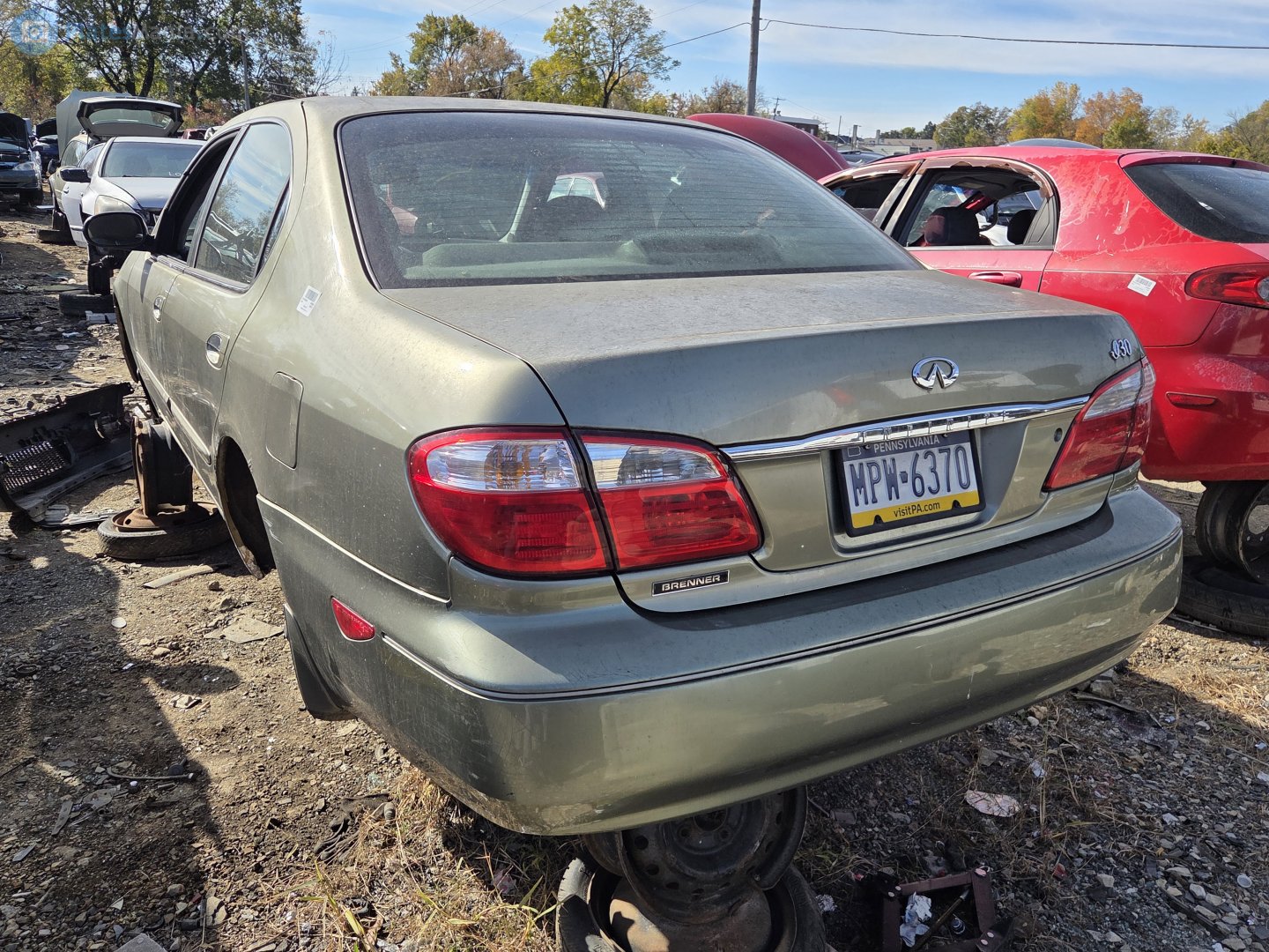 MPW-6370, Infiniti I-Series 2nd gen (A33), 1999–2004