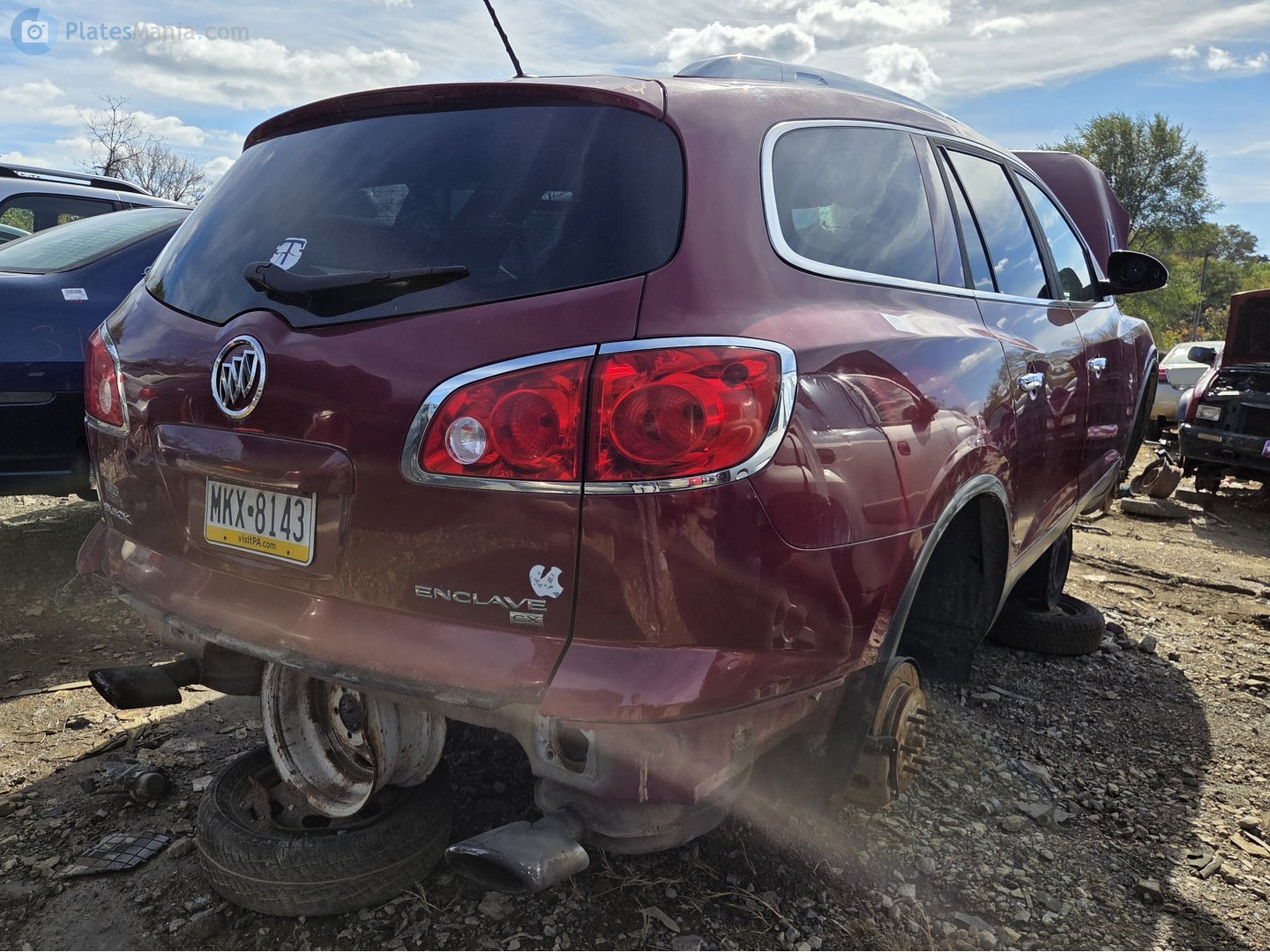 MKX-8143, Buick Enclave 1st gen (GMT967), 2007–2012