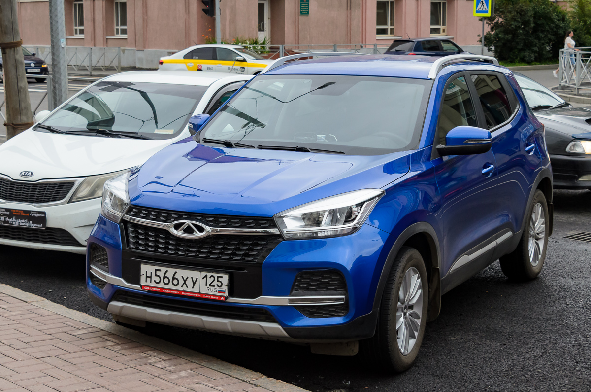 н 566 ху 125, Chery (Chirey) Tiggo 4 1st gen (T19), 1st facelift, 2019–2023