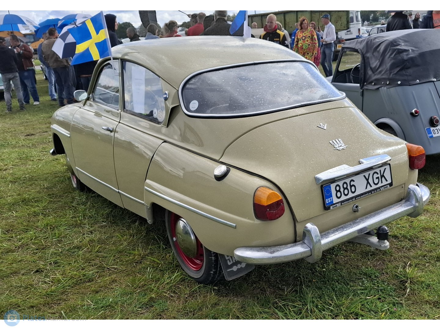 886 XGK, SAAB 96 Mk II, 1965–1969
