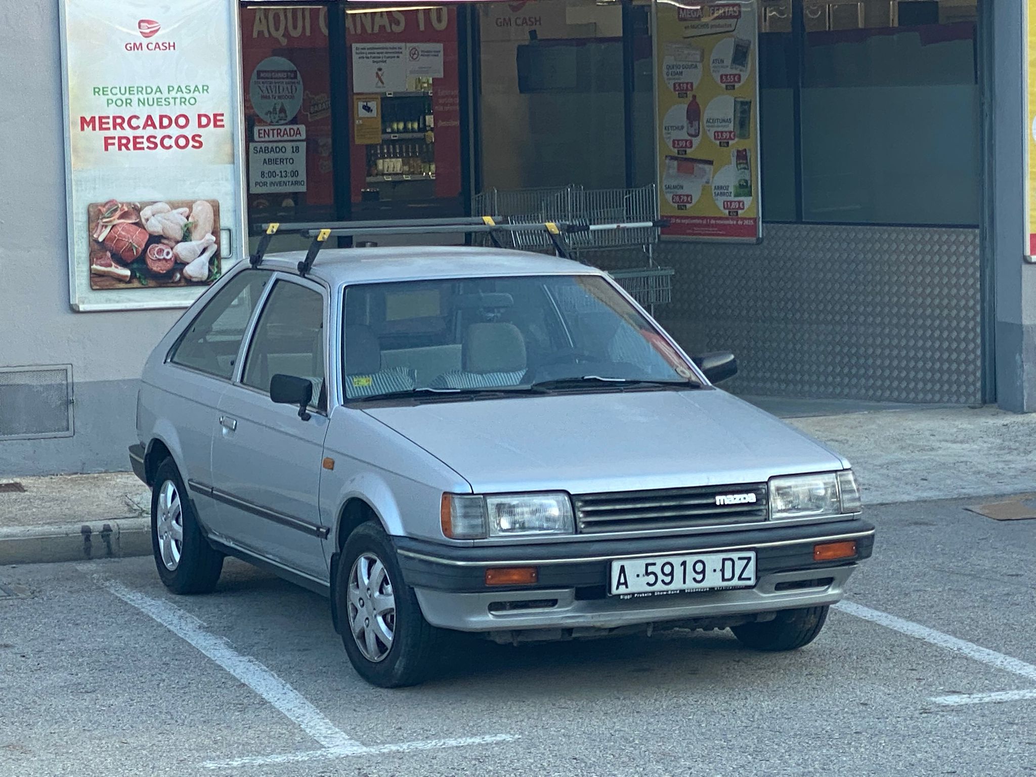 A 5919 DZ, Mazda 323 3rd gen 3-door Hatch (BF), 1985–1991