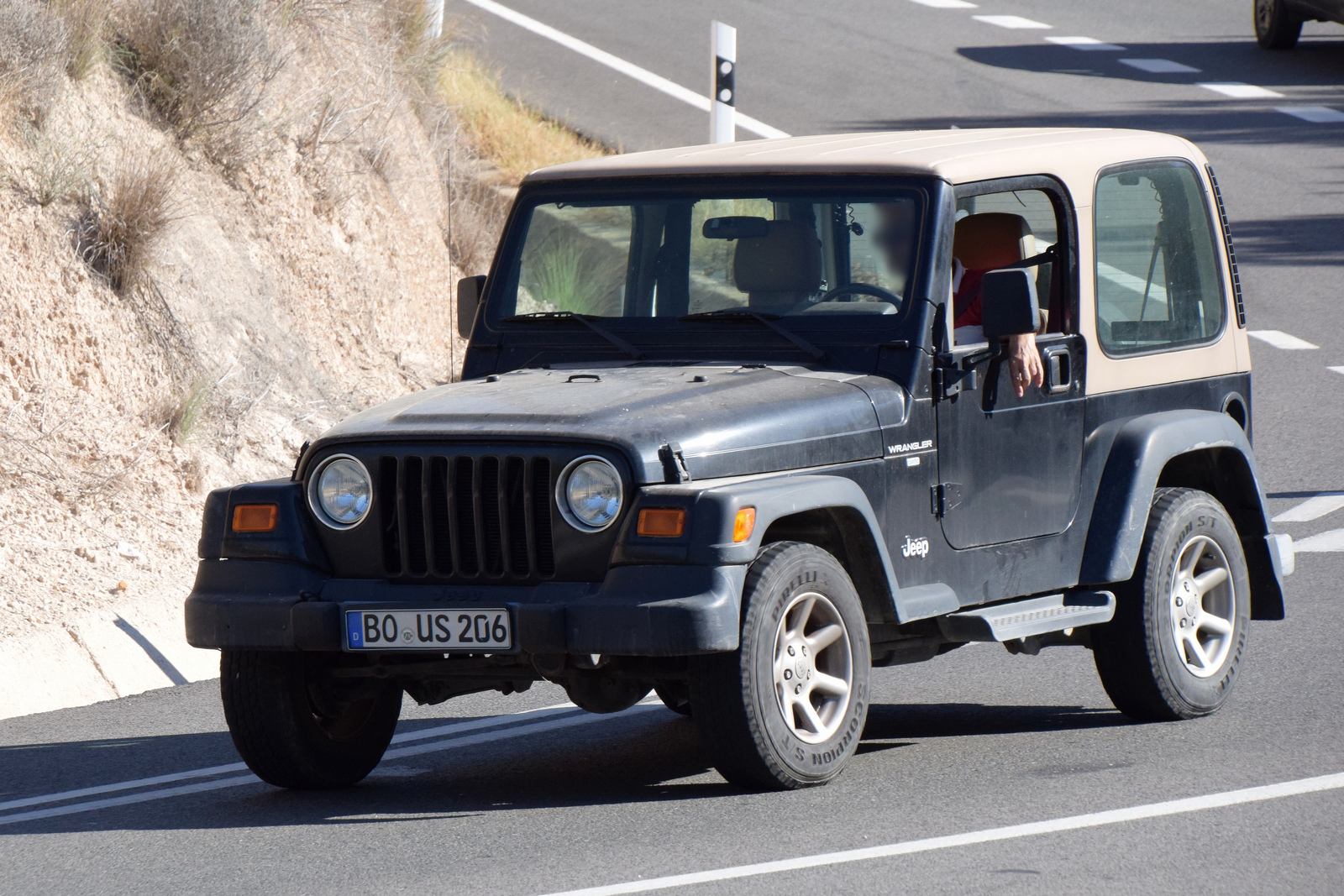 BO US 206, Jeep Wrangler 2nd gen (TJ/LJ), 1996–2006