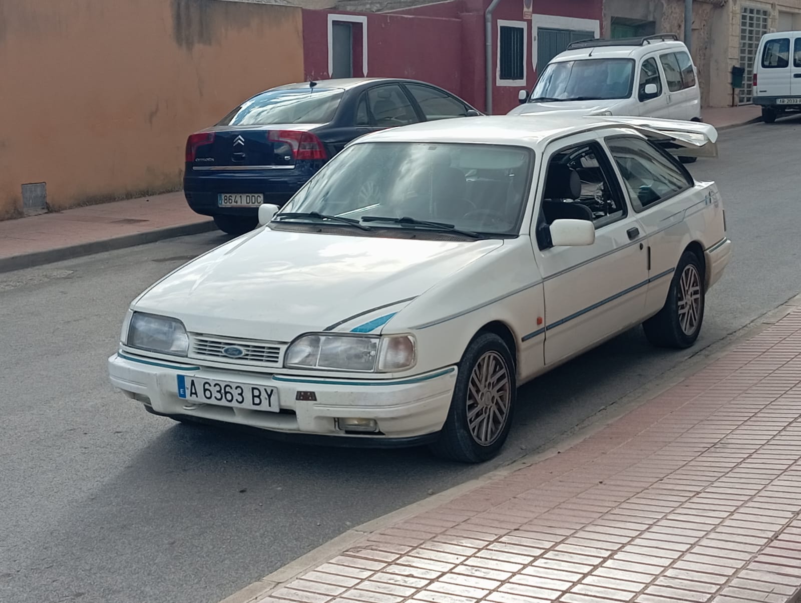 A 6363 BY, Ford Sierra 1st gen 3-door Liftback (BBG), facelift, 1987–1993