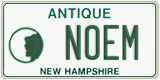 New Hampshire, Vanity Plates