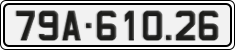 License plate of Vietnam, Cars