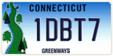 Connecticut, Specialty plates (1ABC2)