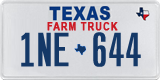 Texas, Farm Truck (1AB-234)