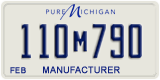 Michigan, Manufacturer (123m456)