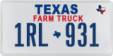 Texas, Farm Truck (1AB-234)