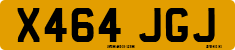 License plate of the United Kingdom, 1983 year system