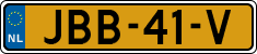 License plate of the Netherlands, Cars