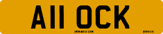 License plate of the United Kingdom, 1983 year system