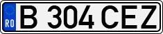 License plate of Romania, Regular plates