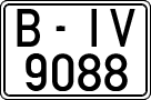 License plates of Spain, 1971 year series