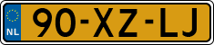 License plate of the Netherlands, Cars