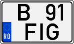 License plate of Romania, Regular plates