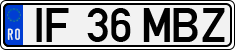 License plate of Romania, Regular plates