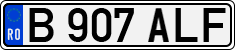 License plate of Romania, Regular plates