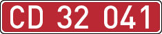 License plates of Spain, Diplomatic