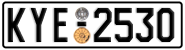 License plate of Greece, Cars