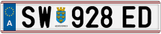 License plate of Austria, Regular plates