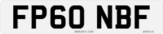 License plate of the United Kingdom, 2001 year system