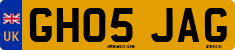 License plate of the United Kingdom, 2001 year system