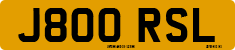 License plate of the United Kingdom, 1983 year system