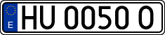 License plates of Spain, 1971 year series