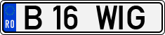 License plate of Romania, Regular plates