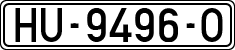 License plates of Spain, 1971 year series