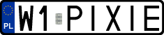 License plates of Poland, Vanity Plates
