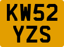 License plate of the United Kingdom, 2001 year system